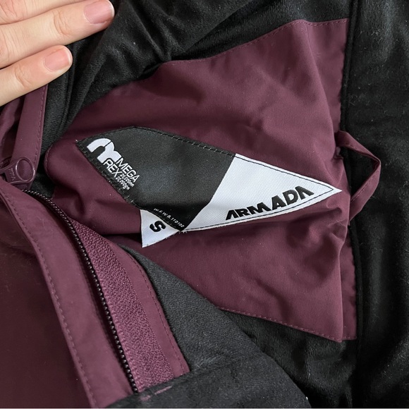 Armada women’s Ski Pants - Burgundy NWOT - Picture 3 of 11
